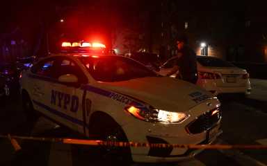 NYPD scene where someone was shot