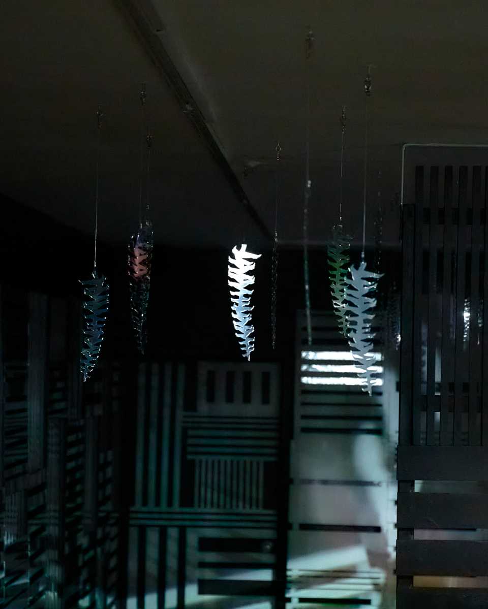 Shoshanna Weinberger showcases the space between light at PES FUTURES in Lower Manhattan 3