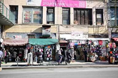 Sidewalks along Canal Street in Lower Manhattan were eerily empty the morning after Federal agents conducted a sweep of the area and cuffed dozens of vendors.