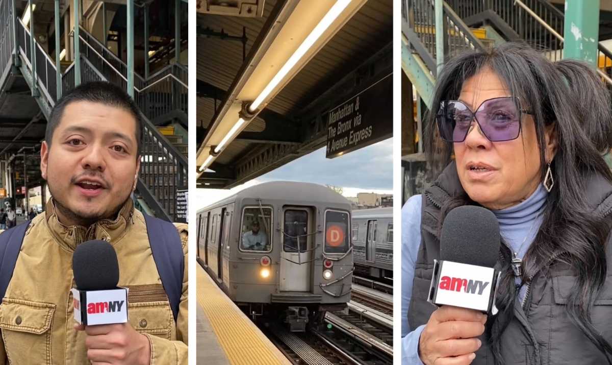 amNY The Third Rail': Talking with D train riders about the NYC Mayor's Race and more | amNewYork