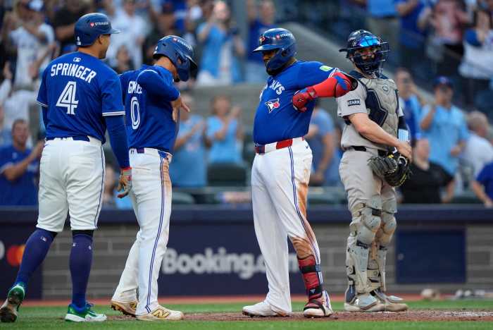 World Series Betting: Dodgers at Blue Jays Lines, Odds and Best Bet for Game 7 4 Vladimir Guerrero Jr. grand slam Blue Jays Yankees ALDS Game 2