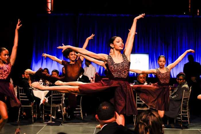 Dancers at the Cristian Rivera Foundation Gala raising money for DIPG research.