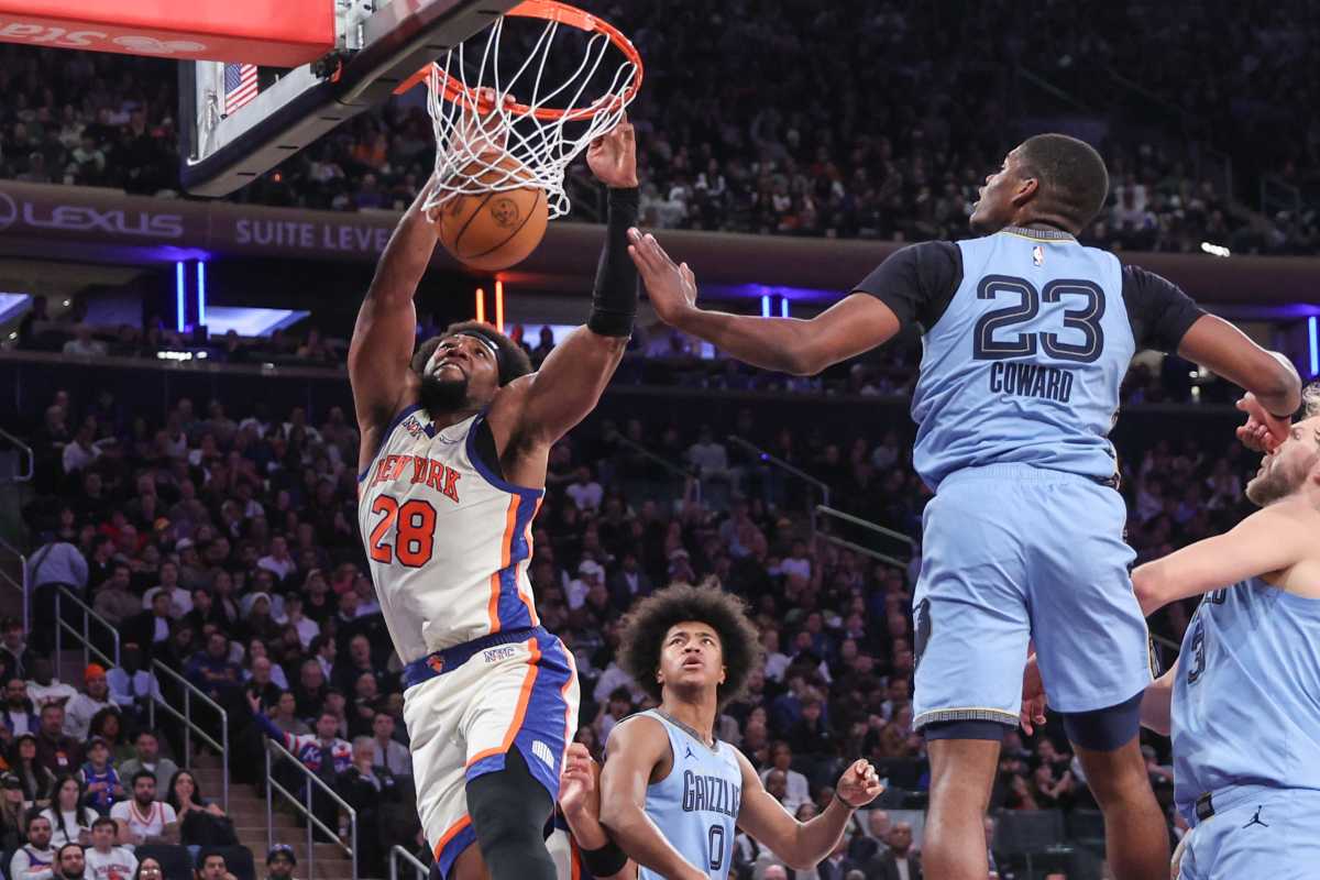 Knicks' offense on historic run as they stay undefeated at the Garden with 133-120 win over Grizzlies | amNewYork