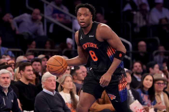 OG Anunoby injury Knicks Heat NBA Cup