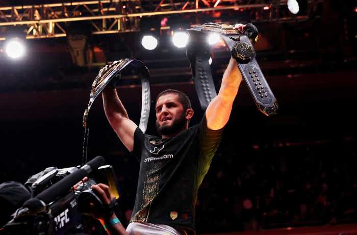 Islam Makhachev UFC 322 win Madison Square Garden