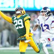Jalin Hyatt doing himself no favors with Giants after quitting on route leading to game-ending INT 11 Jalin Hyatt Giants Packers Week 11