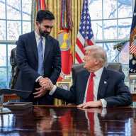 Trump says he’d live in Mamdani’s New York after ‘great’ White House meeting, talk on affordability 7 U.S. President Donald Trump and New York City Mayor-elect Zohran Mamdani shake hands as they meet in the Oval Office at the White House in Washington, D.C., U.S., November 21, 2025.