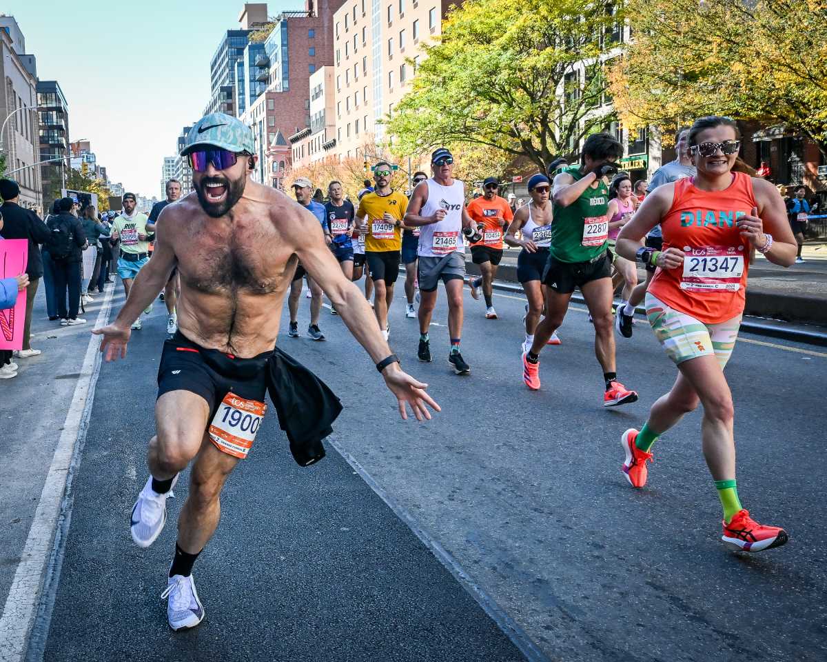 NYC MARATHON: Perfect weather and energized New Yorkers greet 55,000 runners for the great five-borough race 8