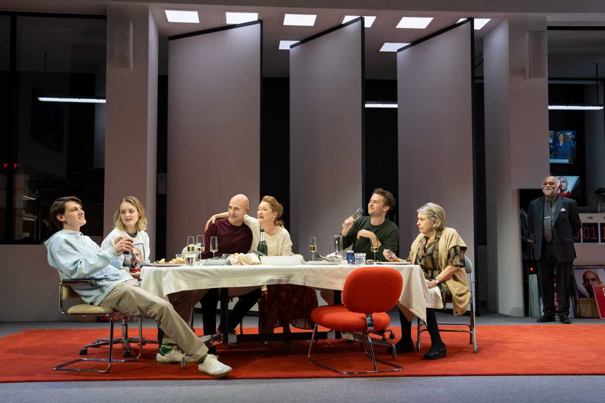 The cast of Studio 54's production of "Oedipus"