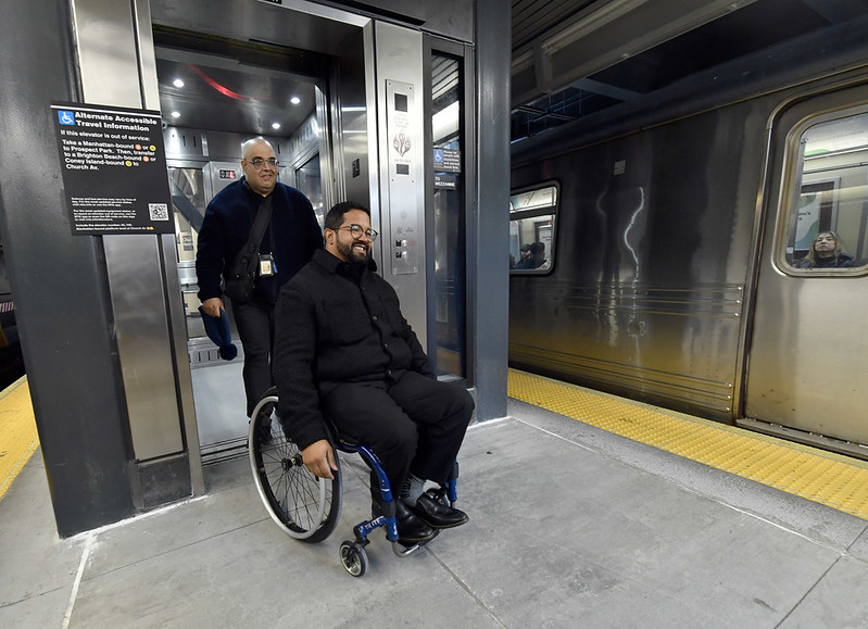 Subway accessibility: Top MTA officials mark completion of new elevators, upgrades at Brooklyn station 4