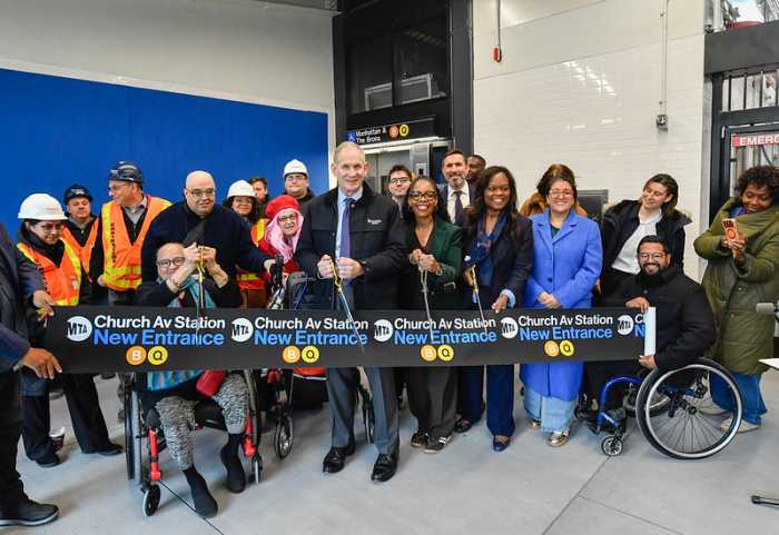 Subway accessibility: Top MTA officials mark completion of new elevators, upgrades at Brooklyn station 1 MTA officials cut ribbon on new subway accessibility features in Brooklyn
