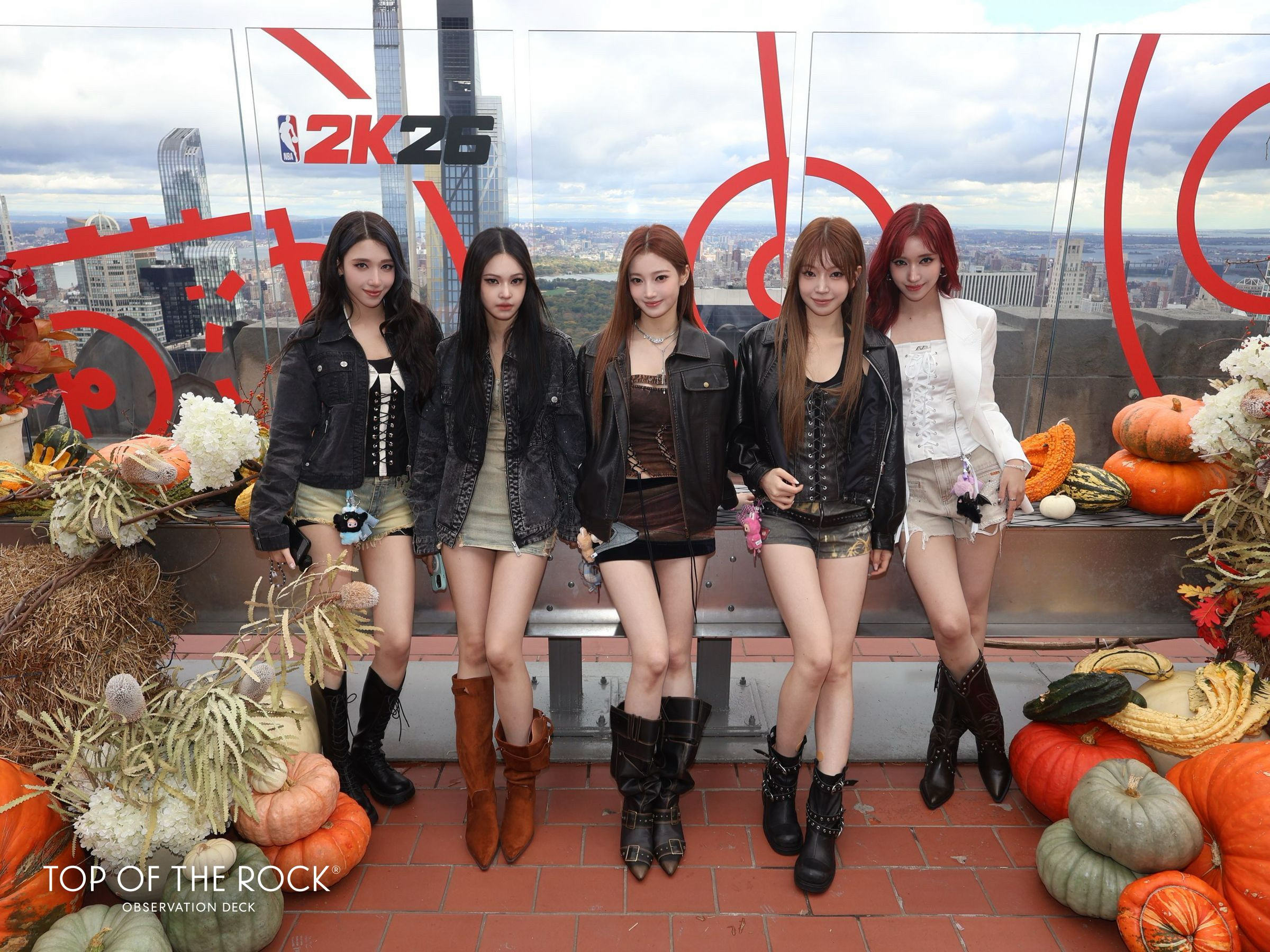 A2O MAY enjoying the fall season in New York City