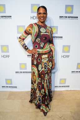 Audra McDonald attends Hope For Depression Research Foundation's 19th Annual HOPE Luncheon on November 13, 2025.