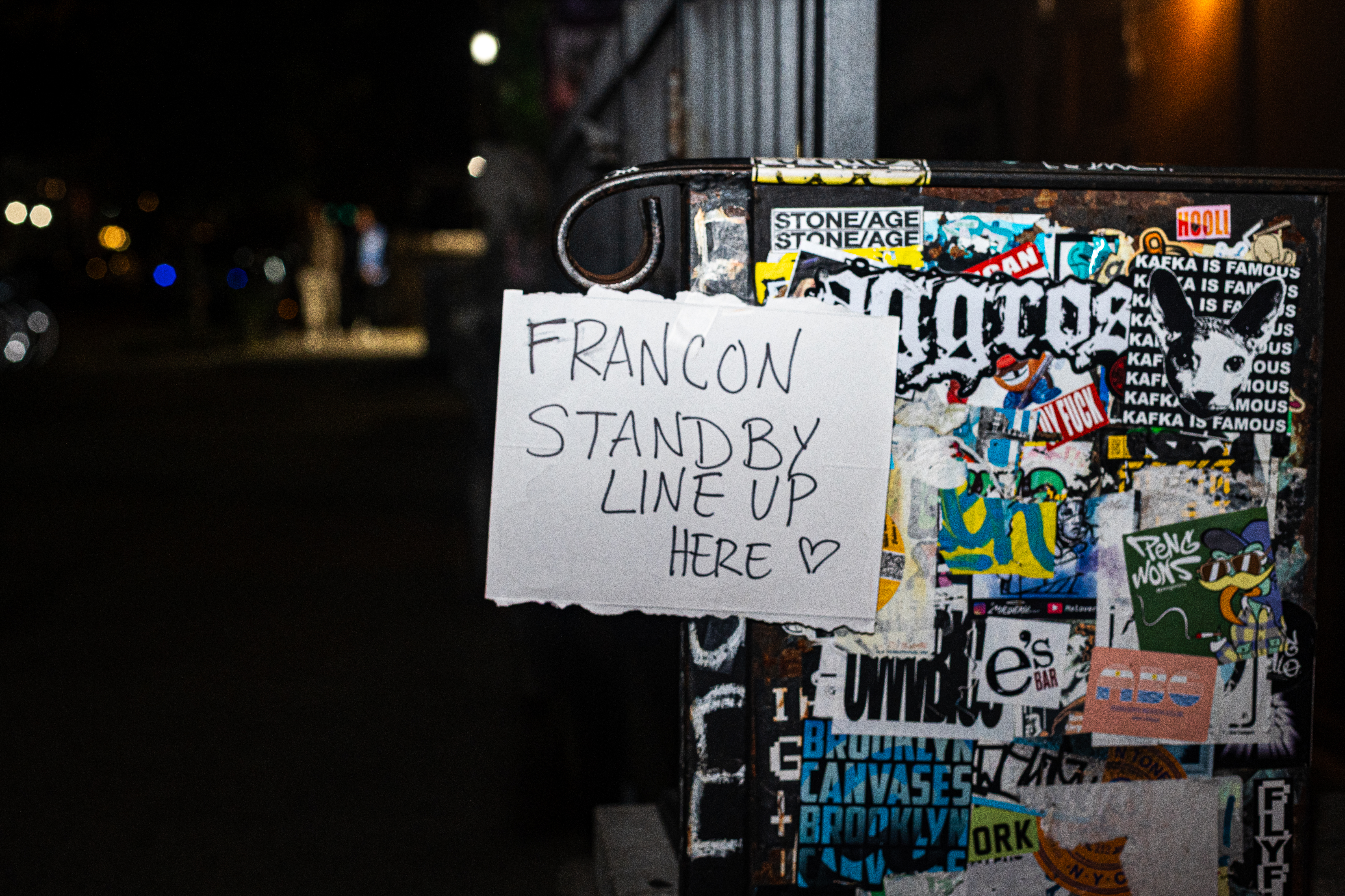 FranCon celebrates NYC's favorite writer, speaker and curmudgeon, Fran Lebowitz 3 FranCon standby line