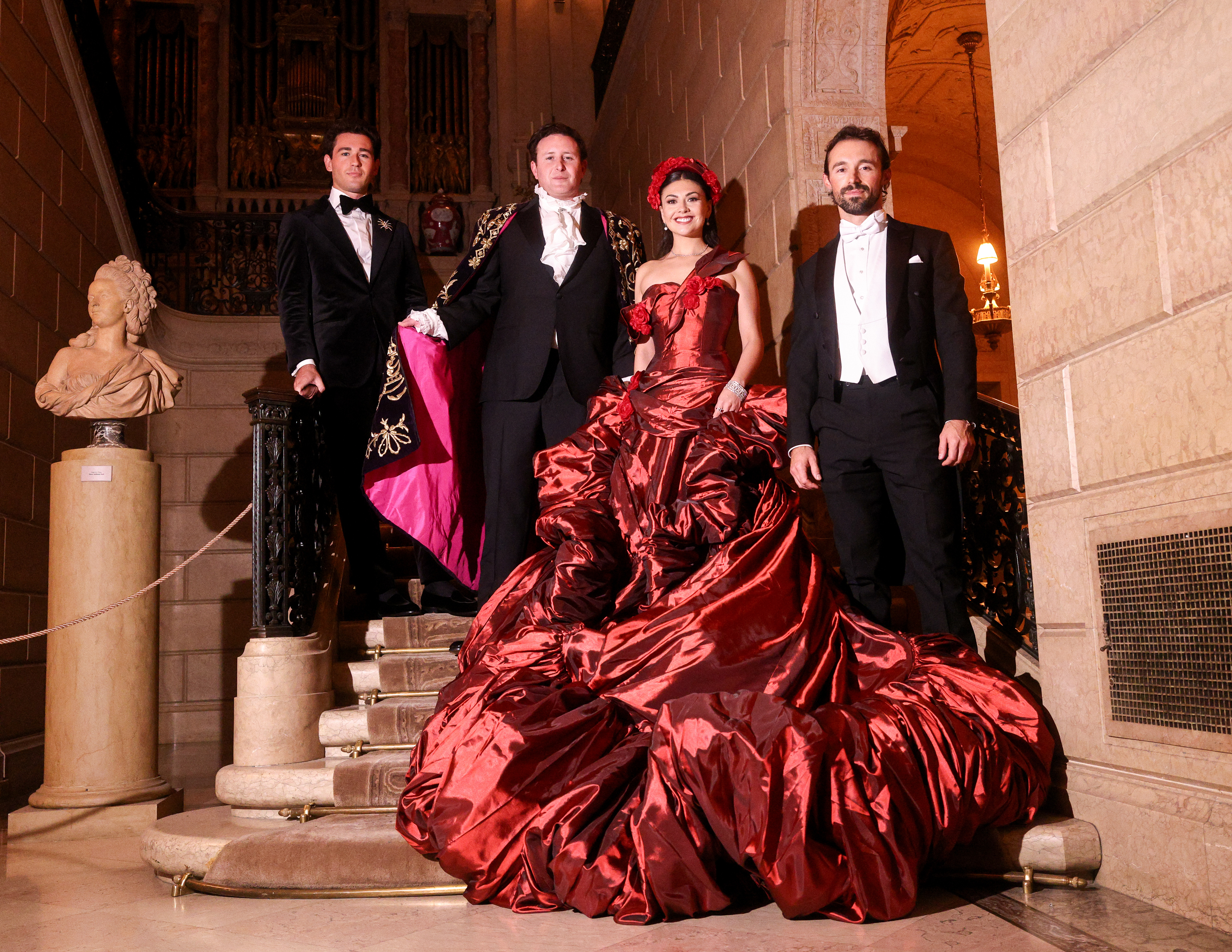 Mischief comes to life at The Frick's All Hallows’ Eve at the Mansion 4 Daniel Goldstein, Alexander Hankin, Bosilika An, Adolphus Busch