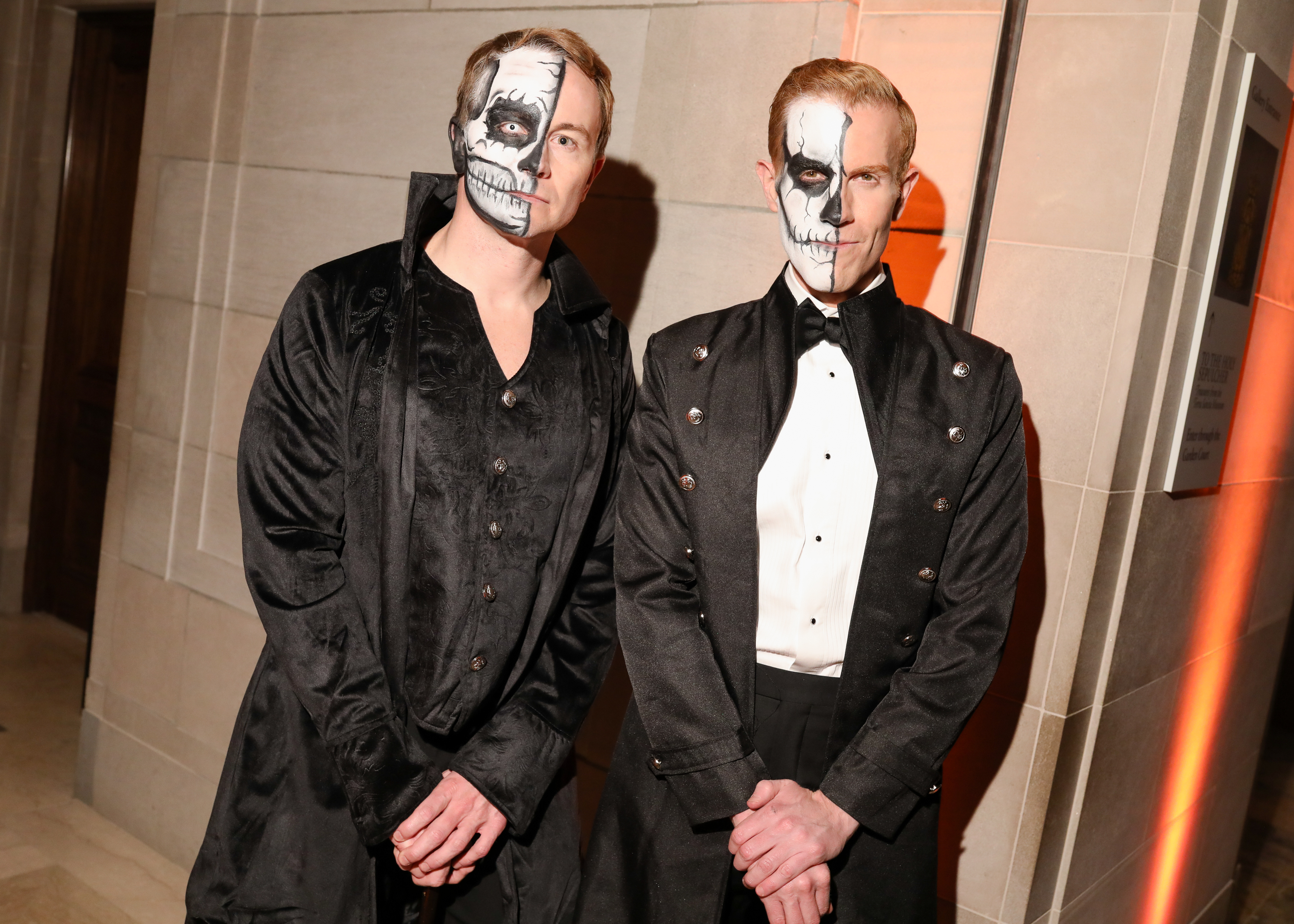 Mischief comes to life at The Frick's All Hallows’ Eve at the Mansion 7 Scott Francis and Mike Fabbri; photo: Matt Borkowski/BFA.com