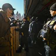 Mayhem on Canal Street: Protesters clash with ICE, NYPD over apparent massive enforcement operation 2 Mayhem erupted outside of a Chinatown parking garage on Saturday after protesters learned of a massive ICE presence inside.