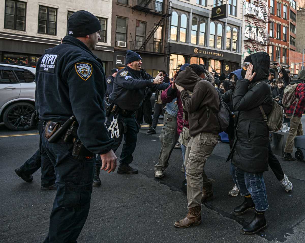 Mayhem on Canal Street: Protesters clash with ICE, NYPD over apparent massive enforcement operation 13
