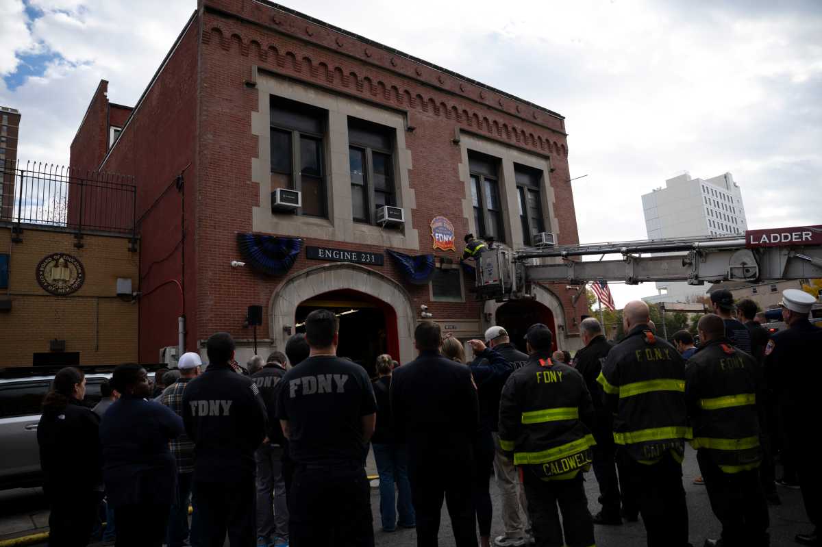 Firefighter in Brooklyn dies after suffering medical episode while battling blaze 3