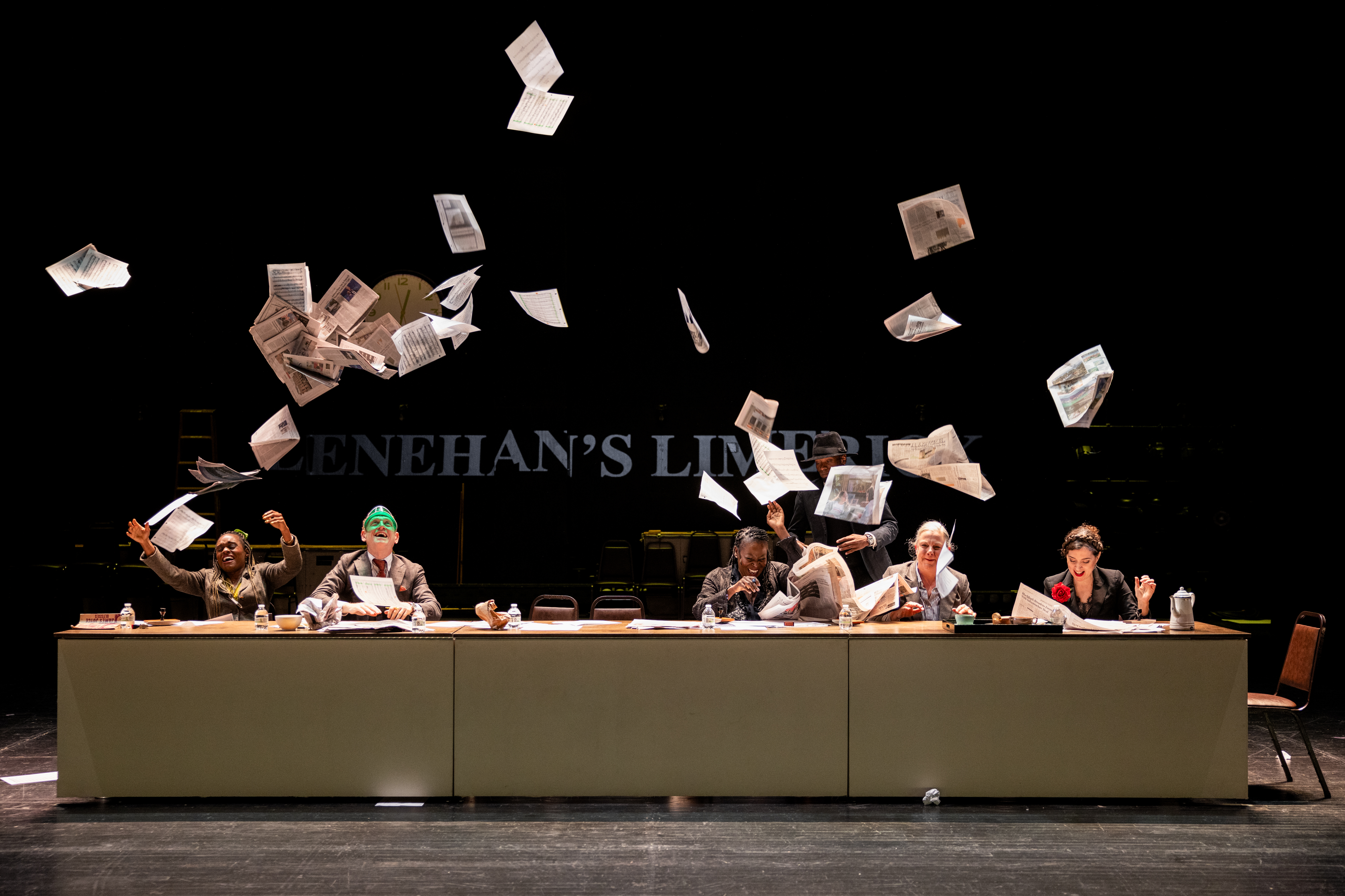 Broadway and beyond heat up the cold months 3 The company of "Ulysses"