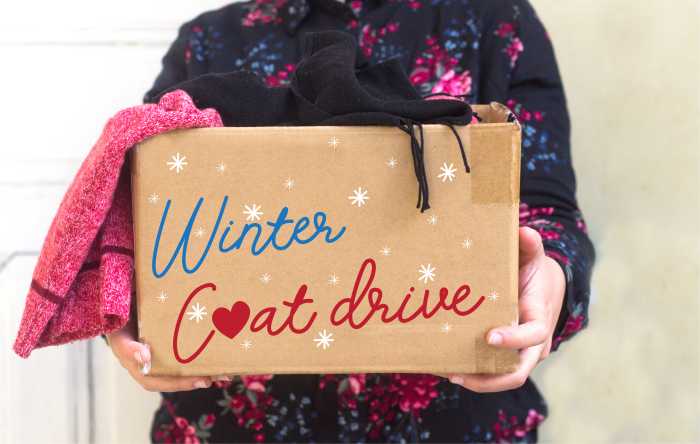 Here are six coat drives where you can donate to in the New York Metro area 2 Coat Drive Promotion