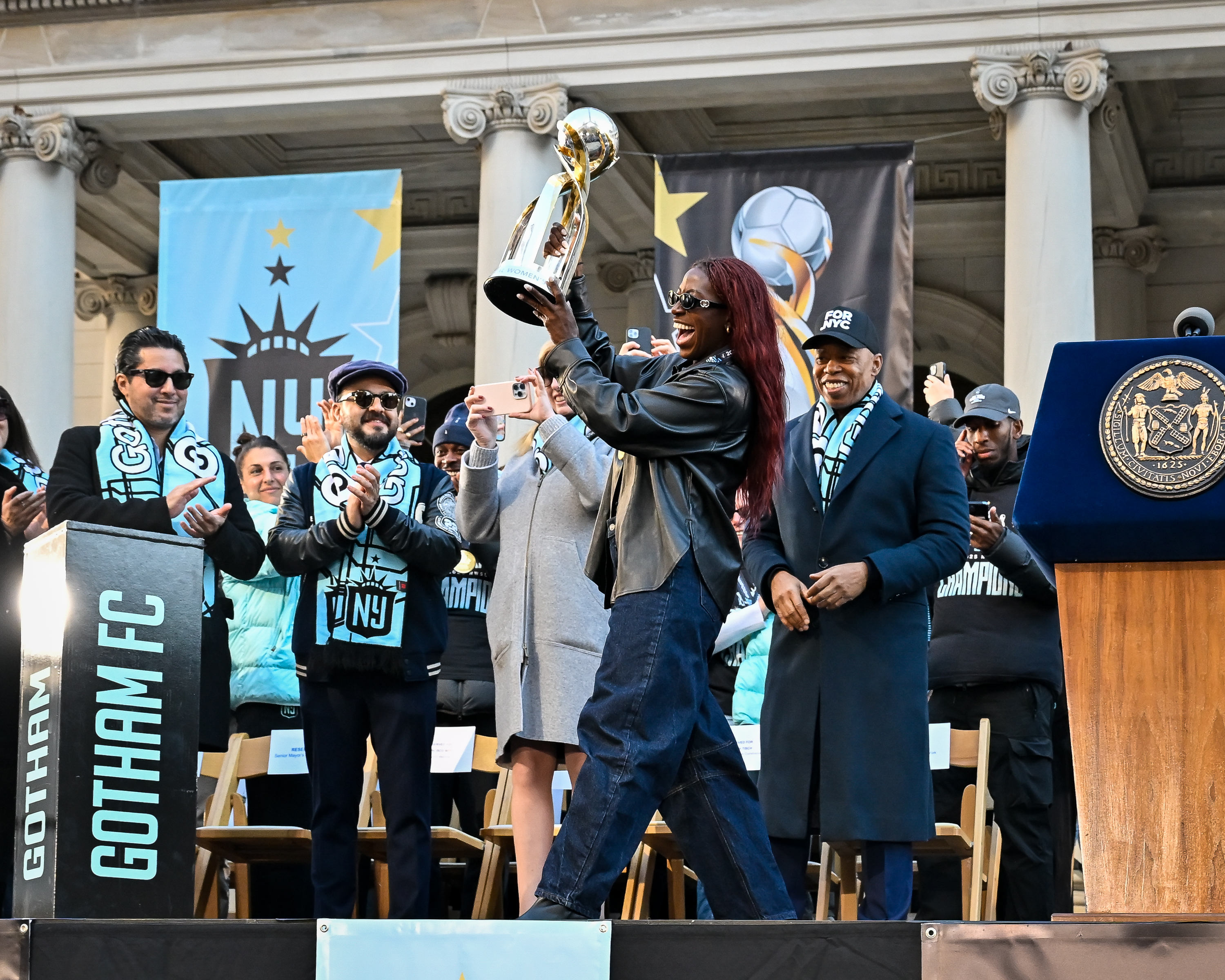 The Gotham FC won the NWSL Championship for the second time in three years. 