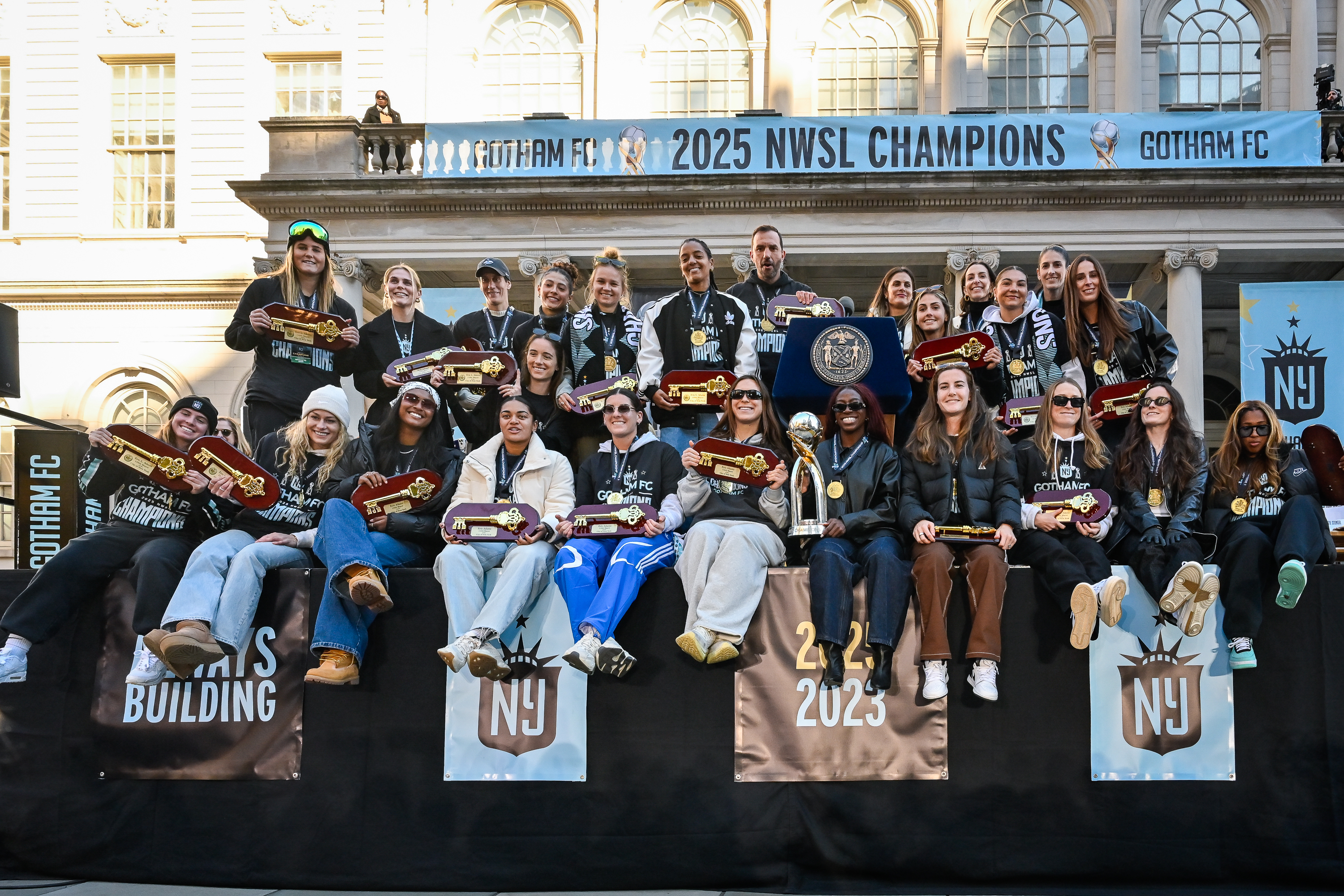 The Gotham FC won the NWSL Championship for the second time in three years. 
