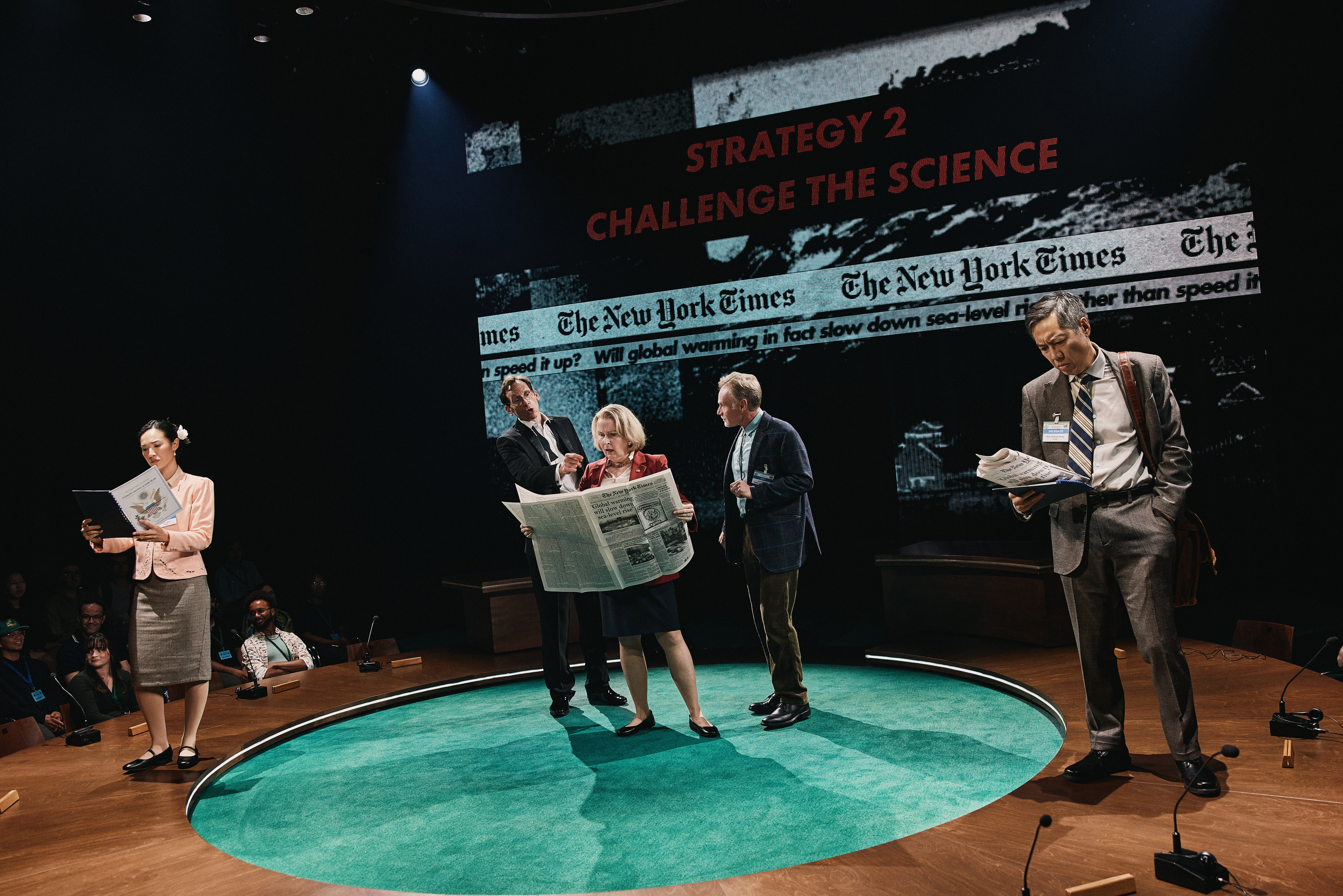 The cast of "Kyoto."