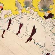 From brothels to galleries: Henri de Toulouse-Lautrec’s iconic prints on view in Soho 13 La-Troupe-de-Mademoiselle-Eglantine by Henri Toulouse-Lautrec