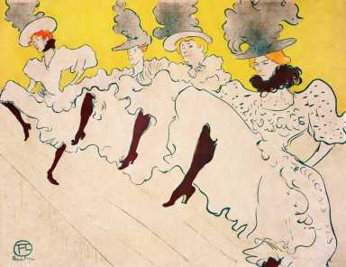 La-Troupe-de-Mademoiselle-Eglantine by Henri Toulouse-Lautrec