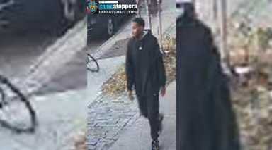 Police released this photo on Thursday of the alleged suspect wanted in connection with a random shooting in Park Slope, Brooklyn