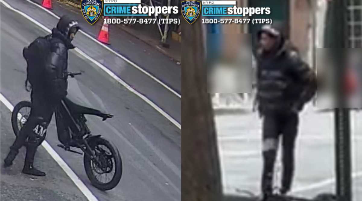 The NYPD released these images of the alleged suspect behind at least 17 incidents across Manhattan and The Bronx.