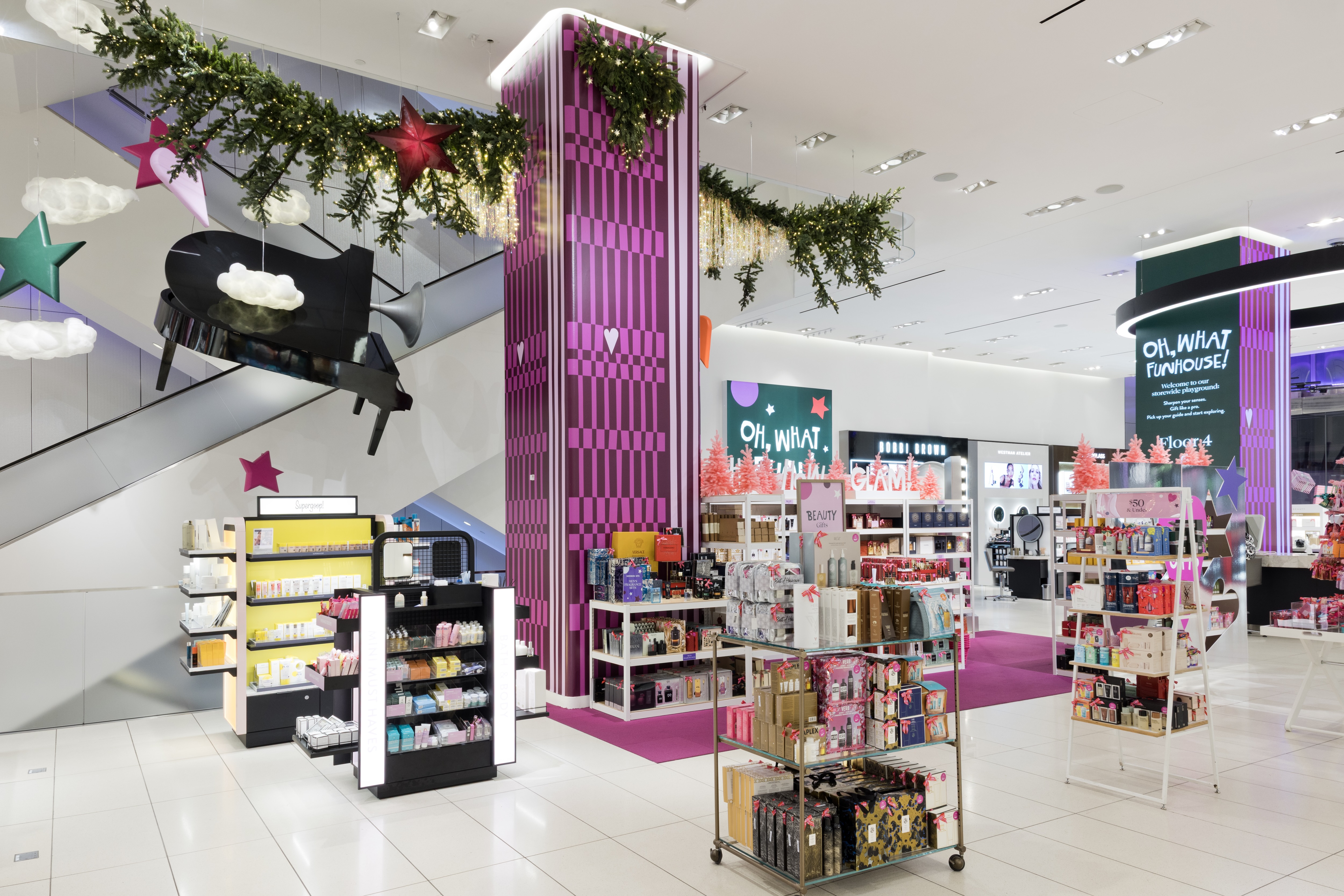 The first activation of Nordstrom NYC's Oh, What Funhouse!