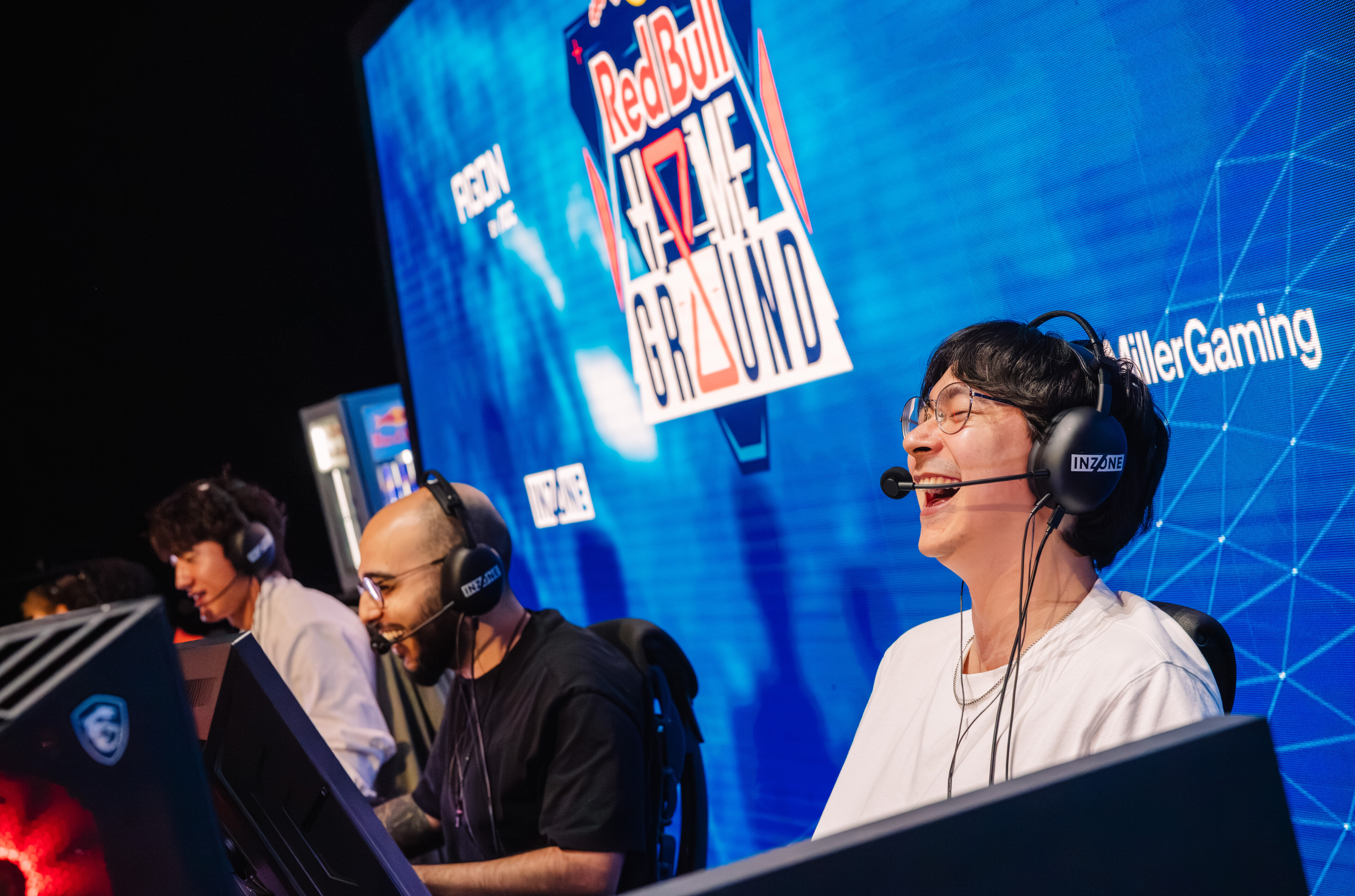 TenZ and Sacy at the Red Bull Home Ground World Finals in New York, NY on November 16, 2025