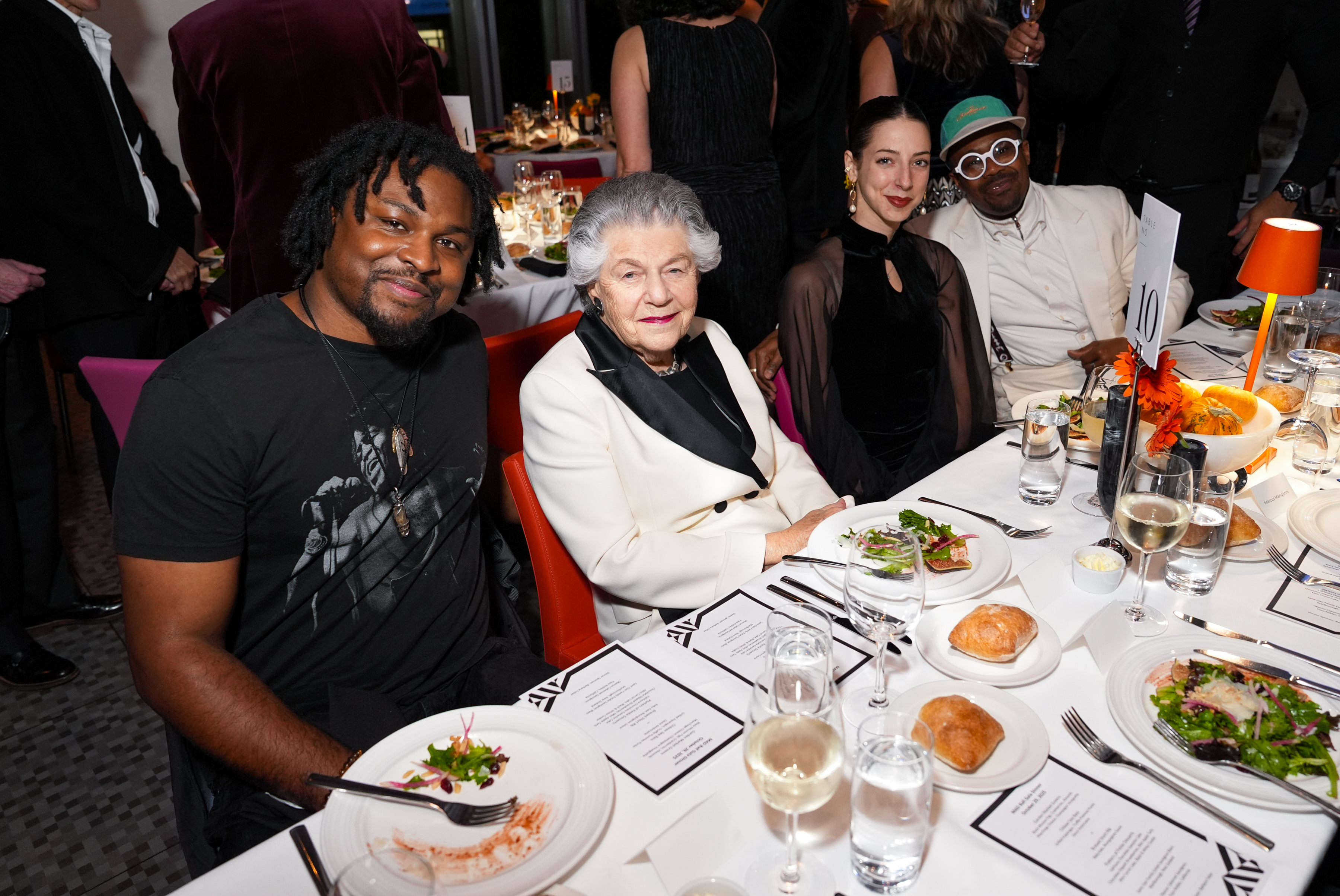 Annual MAD Ball honors Jonathan Adler's glimmering contributions to art 3 Russell Craig, Clara Silverstein, Tamar Rubinstein and Jamel Robinson attend MAD Ball 2025 at Museum of Arts and Design on October 29, 2025 in New York.