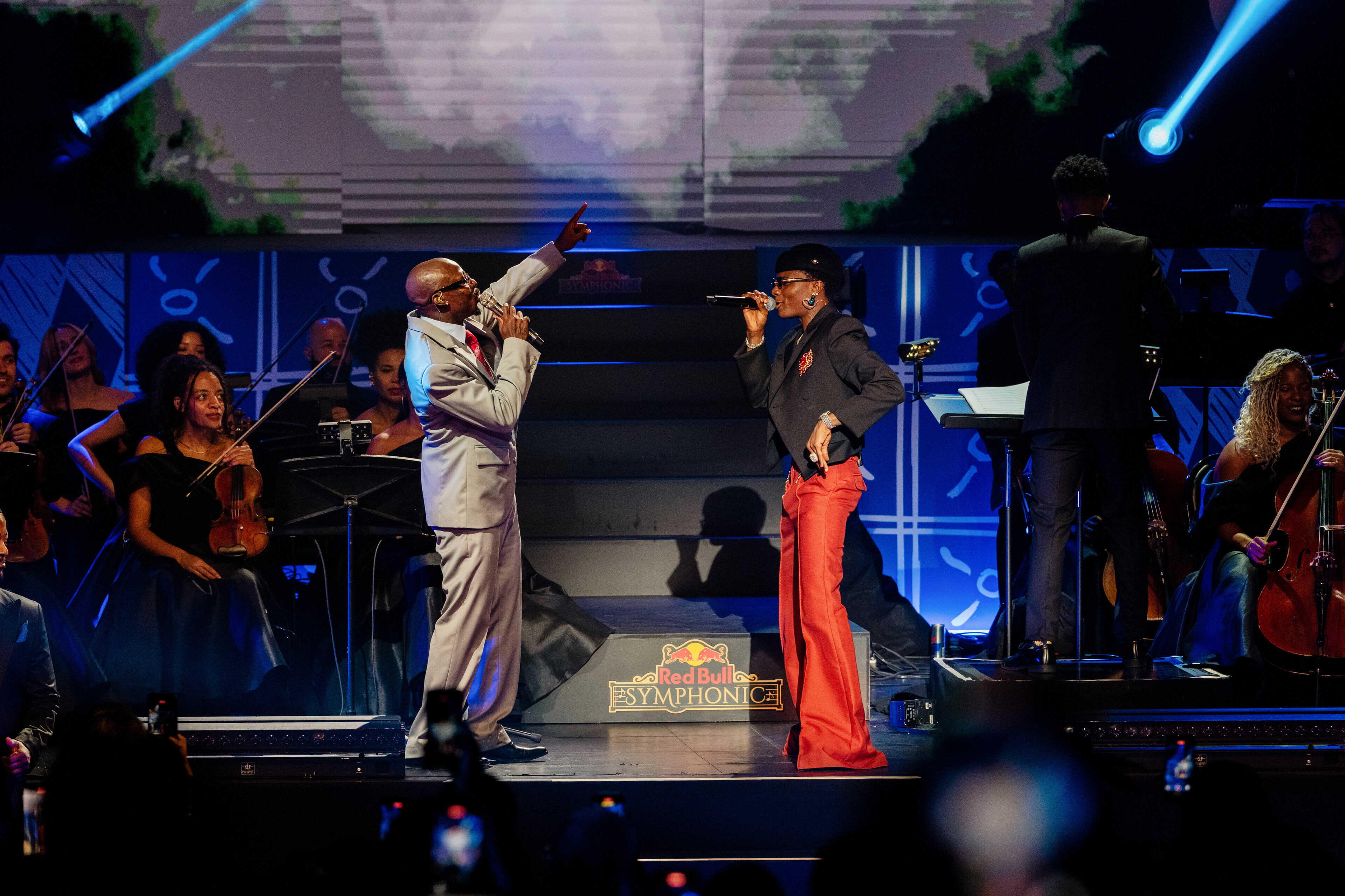 Red Bull Symphonic electrifies Brooklyn with historic Asake performance and Maestro Glenn Alexander II 2 Asake and Wizkid performs at Red Bull Symphonic in Brooklyn, New York, USA on November 8, 2025.