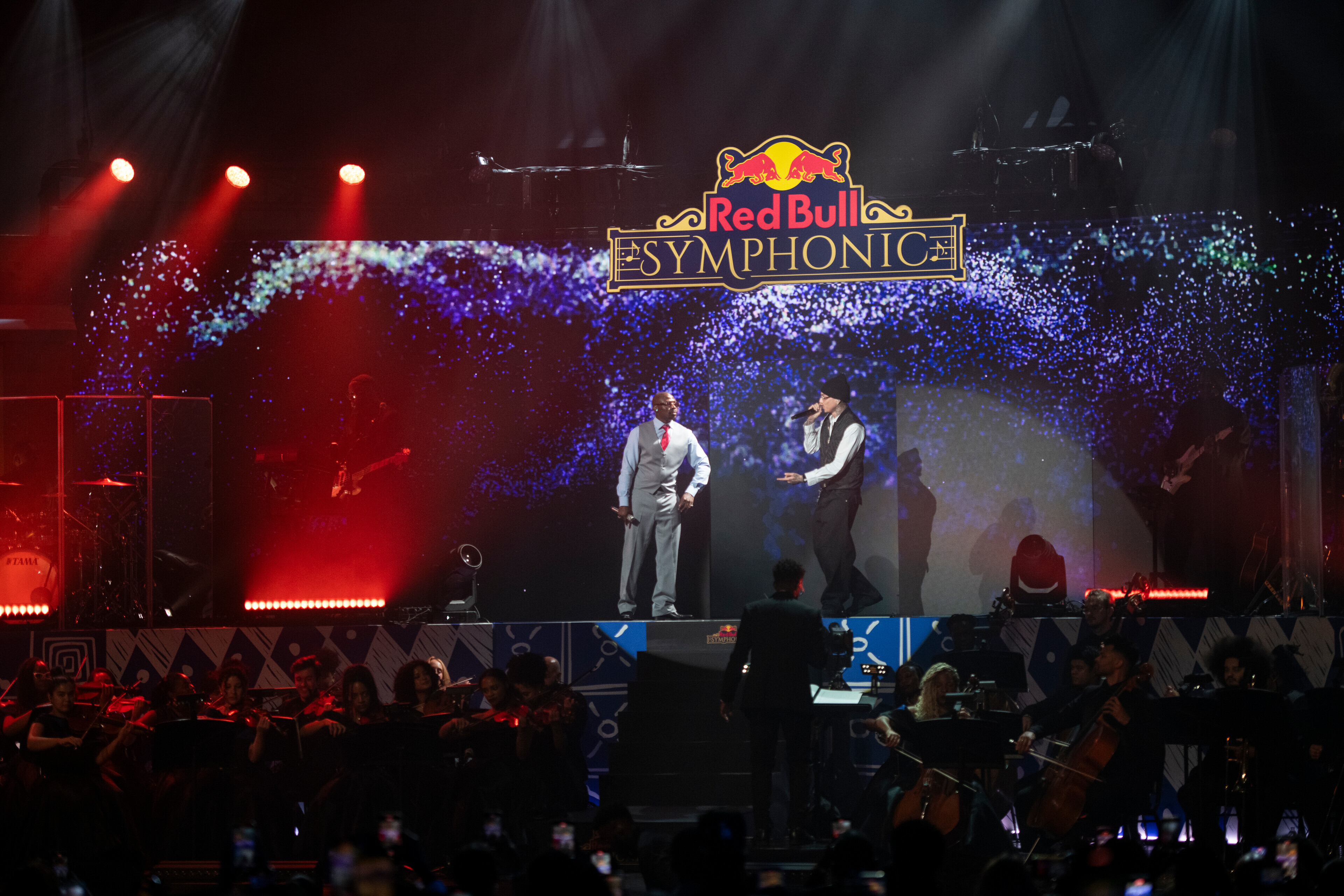 Red Bull Symphonic electrifies Brooklyn with historic Asake performance and Maestro Glenn Alexander II 4 Asake performs alongside Central Cee at Red Bull Symphonic in Brooklyn, New York, USA on November 8, 2025.
