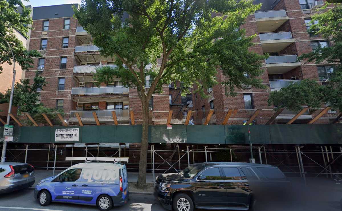 scene where Brooklyn superintendent was beaten to death