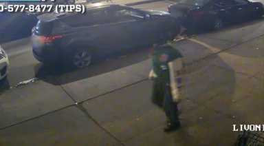 Surveillance image released by the NYPD shows a man wanted in connection with a late-night attempted rape in Brownsville on Nov. 16