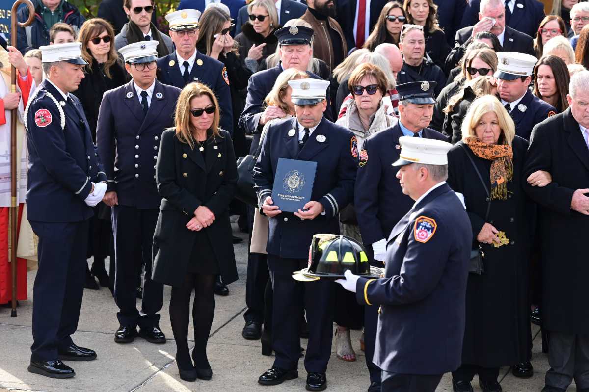 Hero's tribute: FDNY remembers fallen Lieutenant Patrick Brady at Queens funeral as a 'gift' to the bravest 4