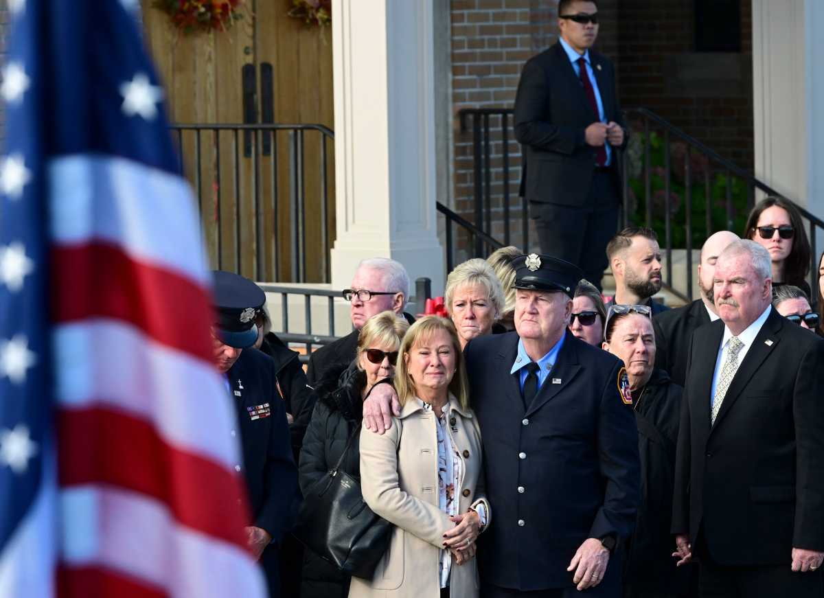 Hero's tribute: FDNY remembers fallen Lieutenant Patrick Brady at Queens funeral as a 'gift' to the bravest 5