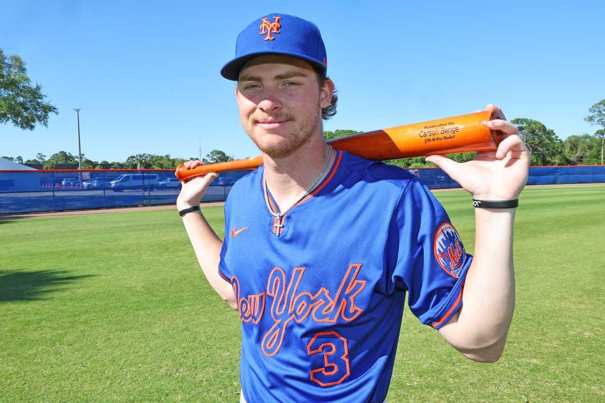 Mets outfielder Carson Benge