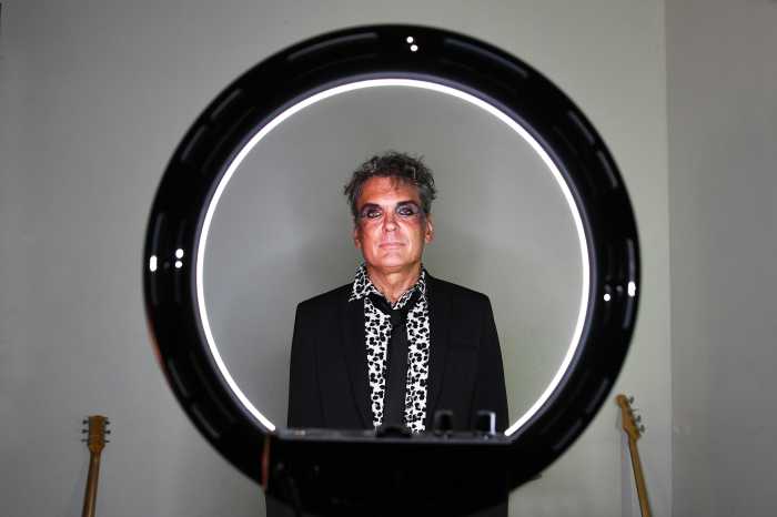 Charlie Nieland traces his musical evolution through new album and East Village performance 4 Charlie Nieland framed by a ring light in portrait
