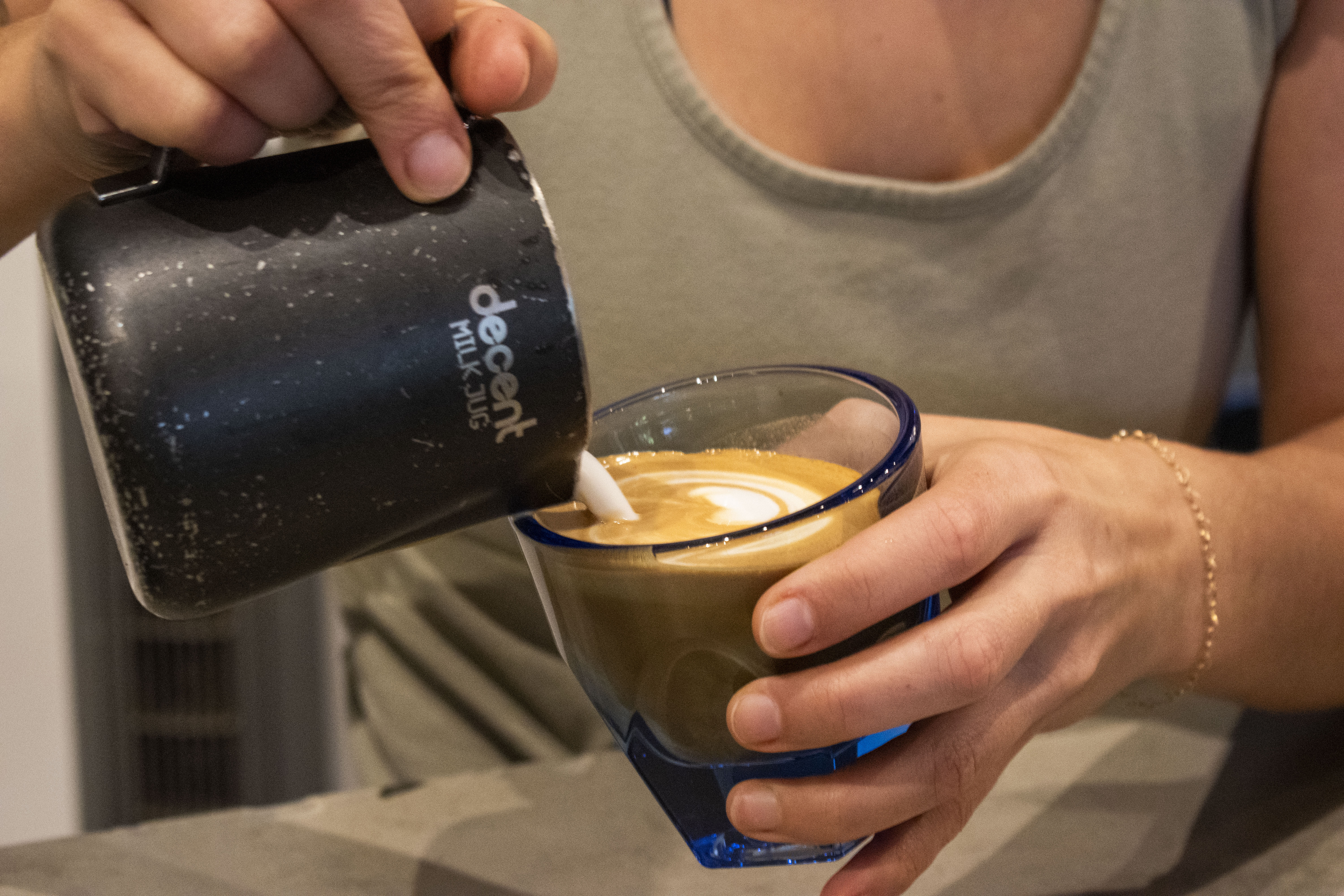 In Bird & Branch, Lee not only roasts their beans but also makes homemade Almond, Oat, and Macadamia Milk. 