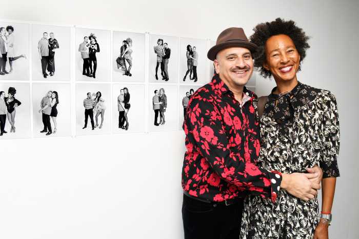 Drag Queens of New York author Julian Fleisher with photographer Brooke Williams