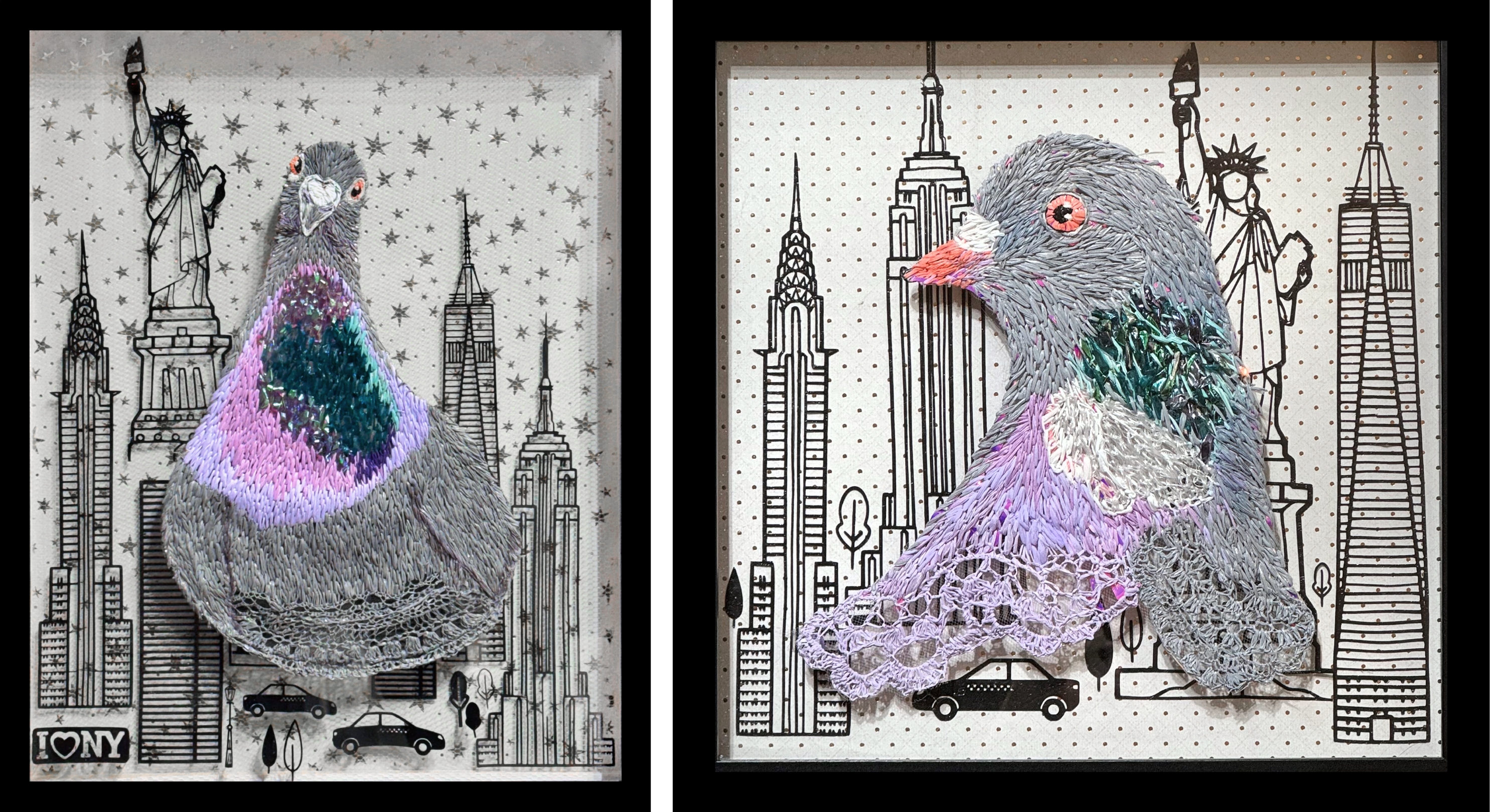 Pigeon artwork by Padina Bondar