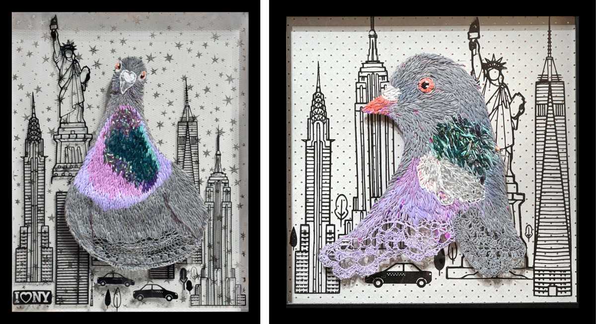 Pigeon artwork by Padina Bondar