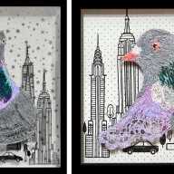 Artist Padina Bondar reclaims the elegance of a new aesthetic era 14 Pigeon artwork by Padina Bondar