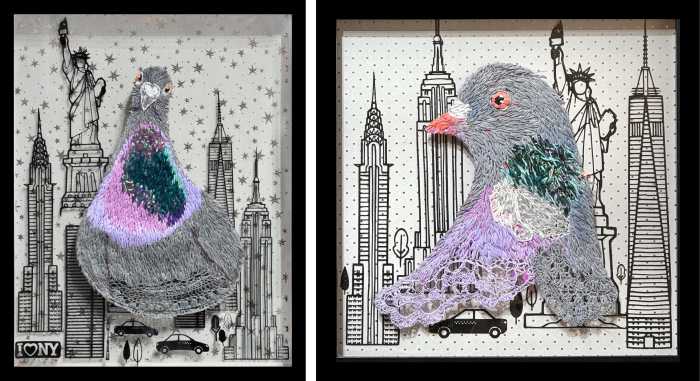 Pigeon artwork by Padina Bondar