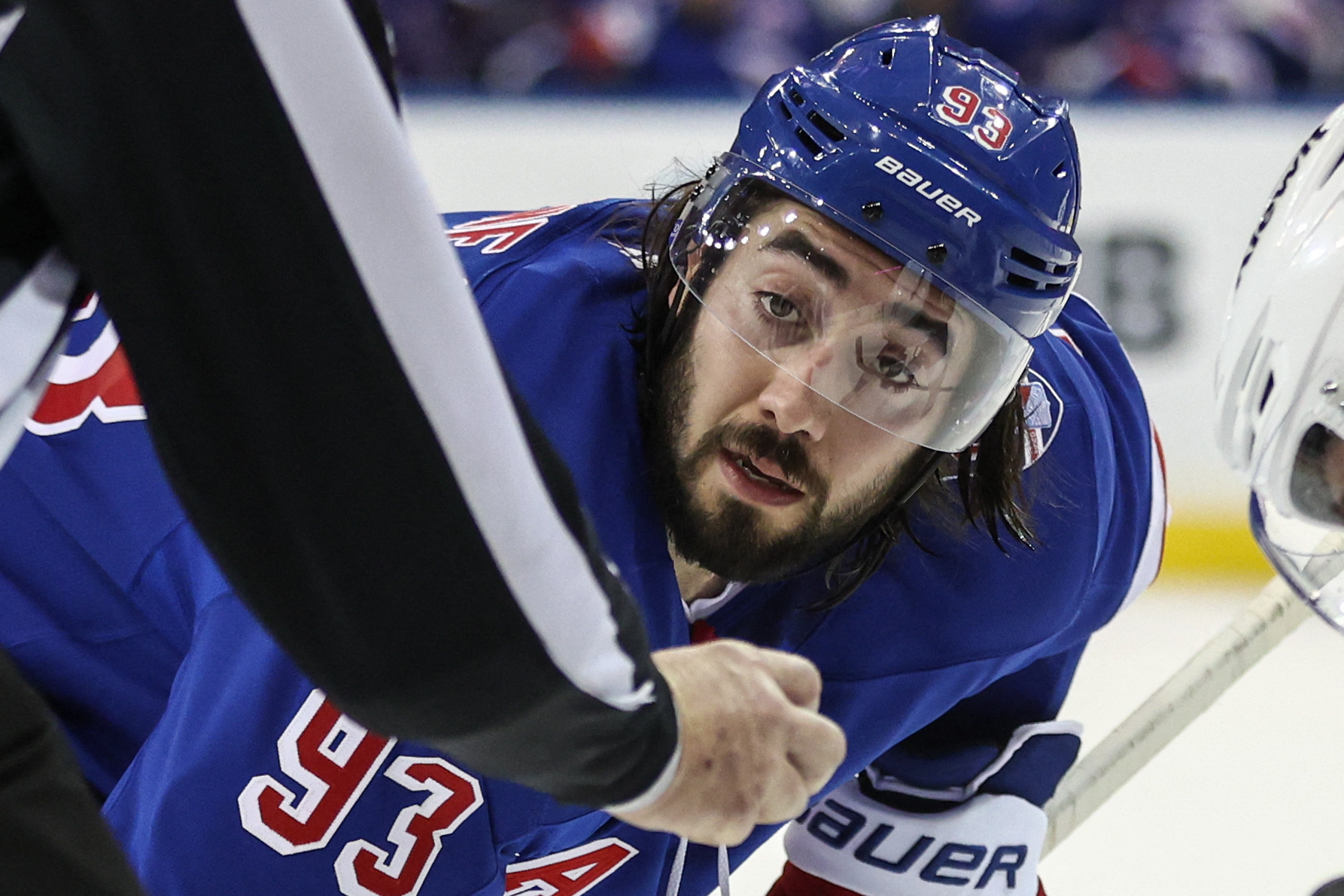 Mika Zibanejad Rangers benched